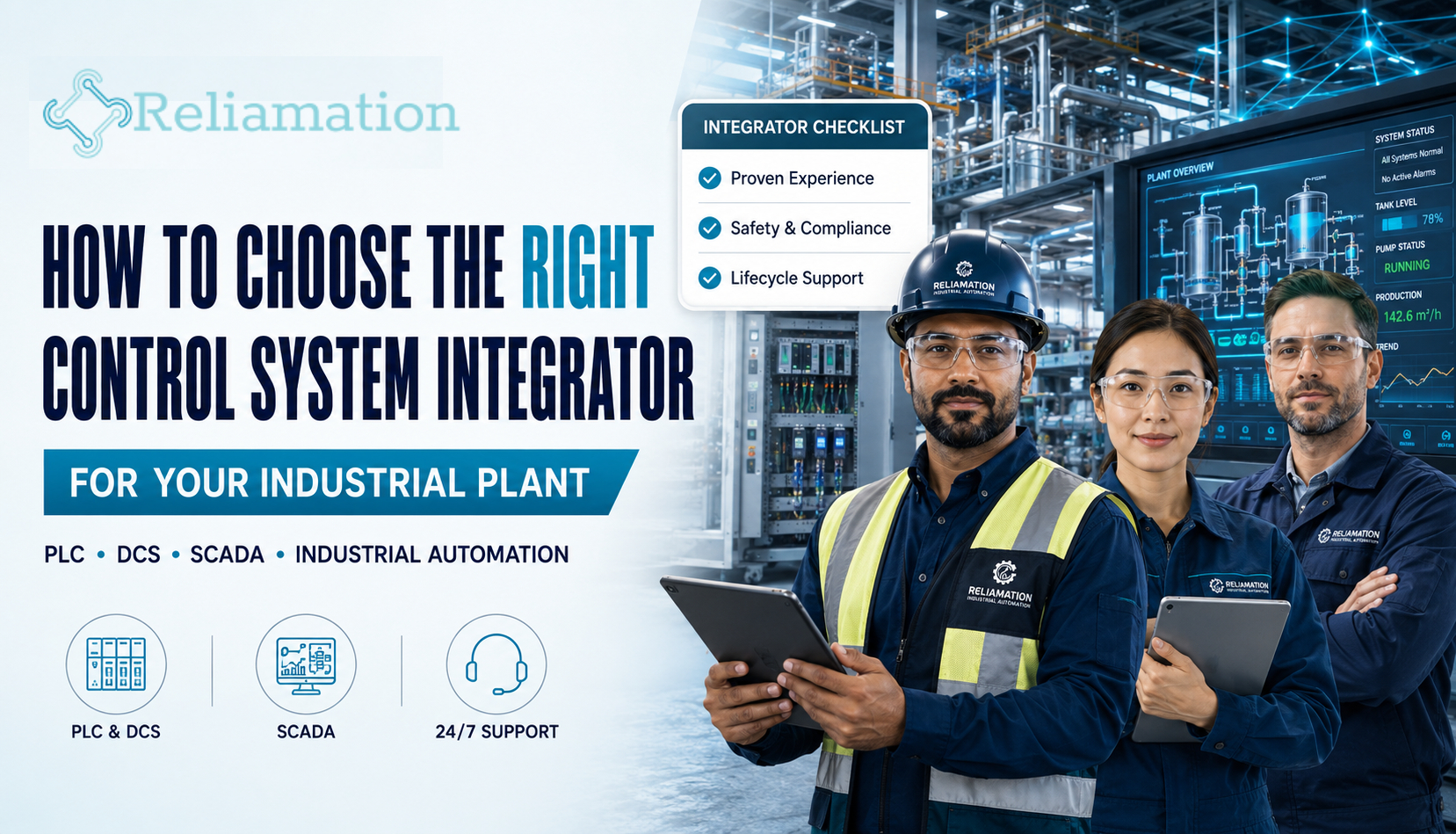 How to Choose the Right Control System Integrator for Your Industrial Plant