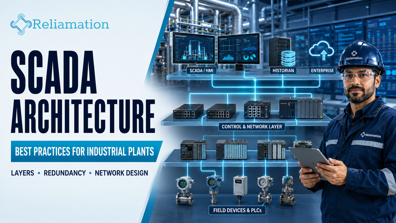 SCADA Architecture Best Practices for Industrial Plants