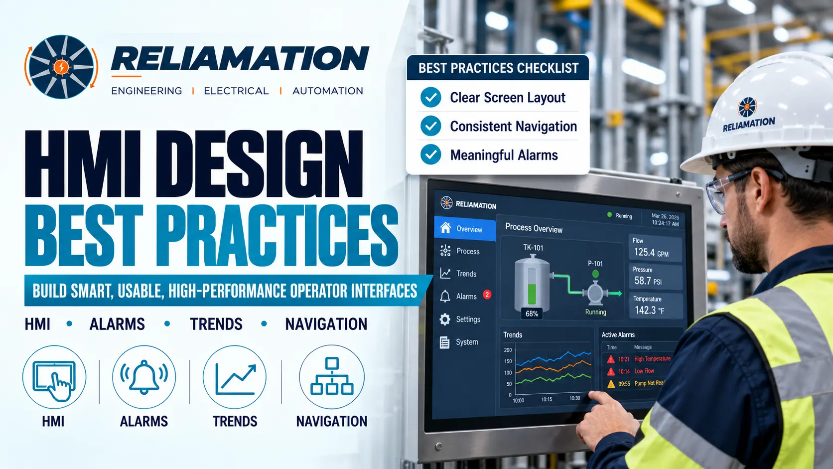 Proven HMI Design Best Practices for Reliable Industrial Automation