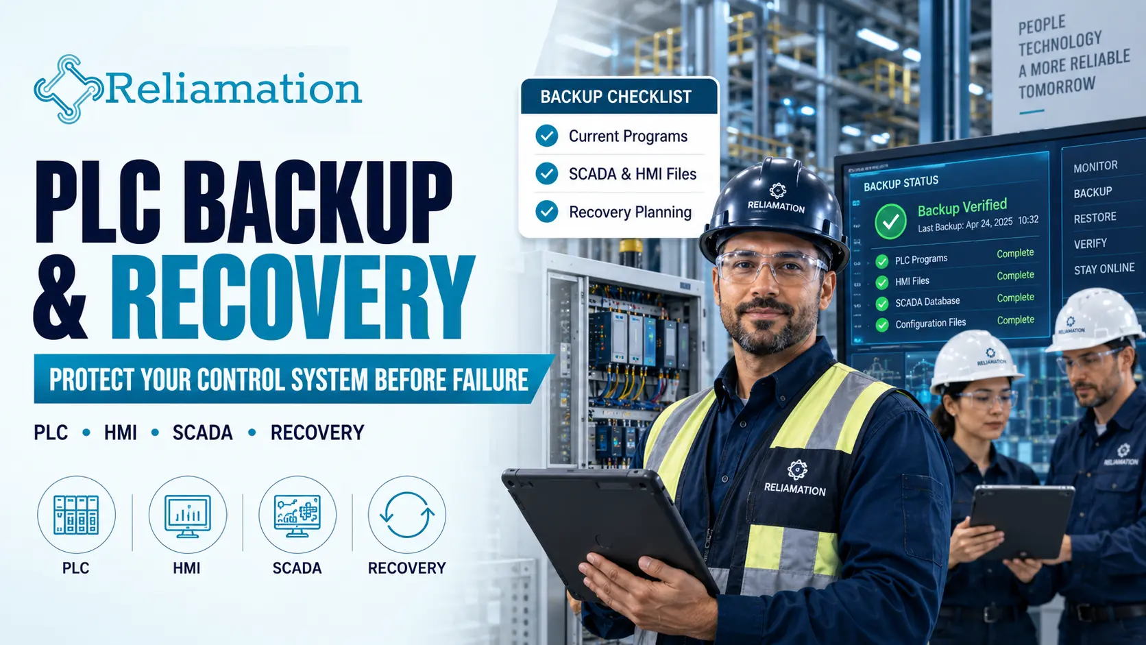 PLC Backup and Recovery: A Practical Guide
