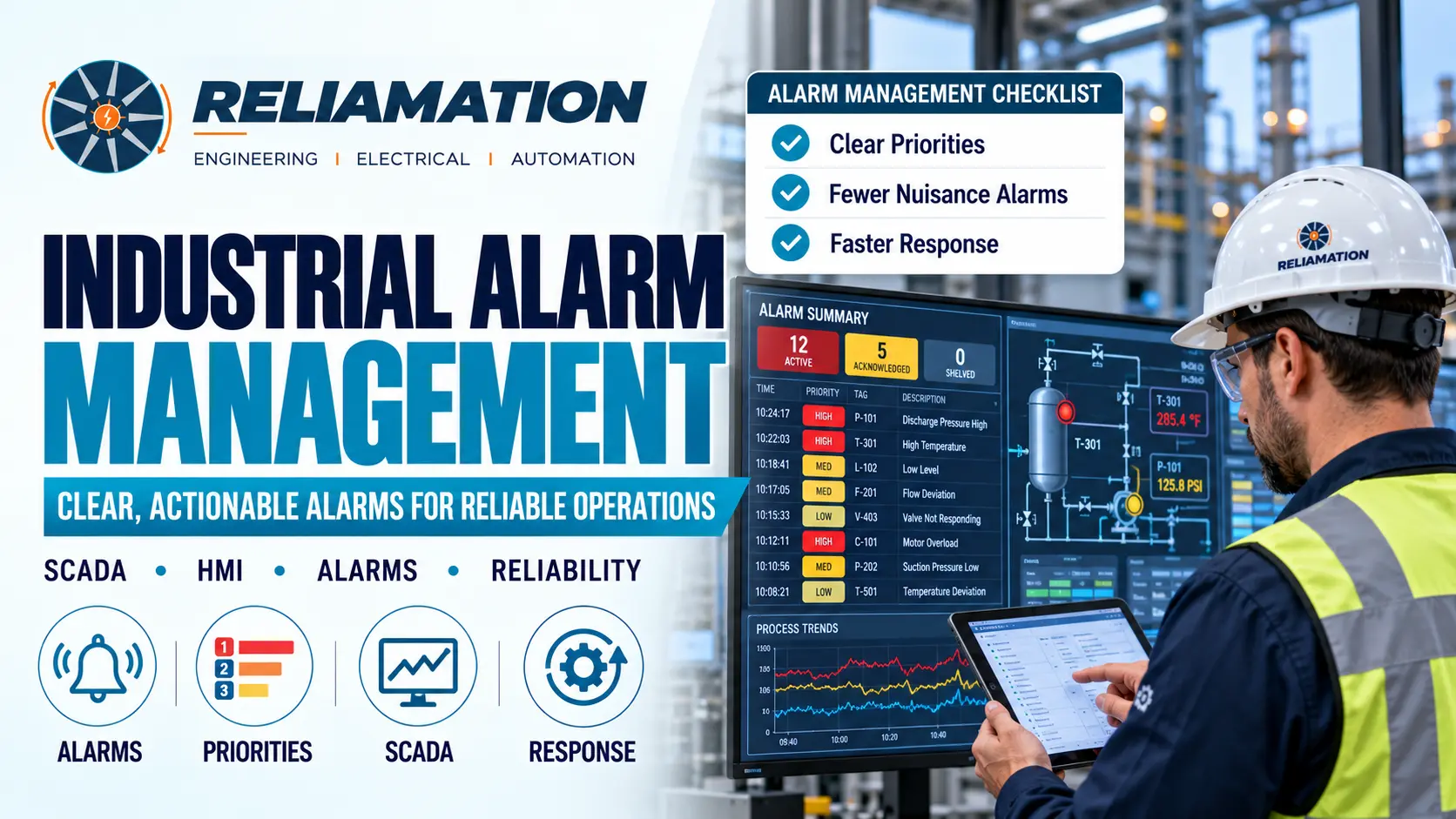 Industrial Alarm Management: A Practical Guide for Reliable Plant Operations